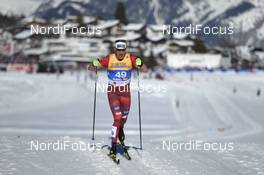 27.02.2019, Seefeld, Austria (AUT): Kamil Bury (POL) - FIS nordic world ski championships, cross-country, 15km men, Seefeld (AUT). www.nordicfocus.com. © THIBAUT/NordicFocus. Every downloaded picture is fee-liable.