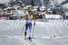 27.02.2019, Seefeld, Austria (AUT): Ueli Schnider (SUI) - FIS nordic world ski championships, cross-country, 15km men, Seefeld (AUT). www.nordicfocus.com. © THIBAUT/NordicFocus. Every downloaded picture is fee-liable.