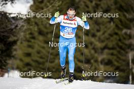 20.02.2019, Seefeld, Austria (AUT): Georgios Nakas (GRE) - FIS nordic world ski championships, cross-country, 15km men, Seefeld (AUT). www.nordicfocus.com. © Modica/NordicFocus. Every downloaded picture is fee-liable.