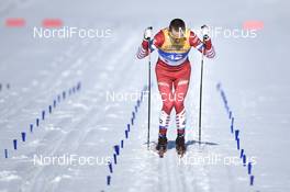 27.02.2019, Seefeld, Austria (AUT): Alexander Bolshunov (RUS) - FIS nordic world ski championships, cross-country, 15km men, Seefeld (AUT). www.nordicfocus.com. © THIBAUT/NordicFocus. Every downloaded picture is fee-liable.