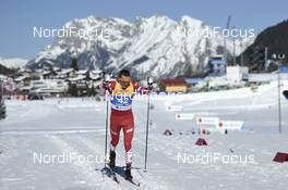 27.02.2019, Seefeld, Austria (AUT): Alexander Bolshunov (RUS) - FIS nordic world ski championships, cross-country, 15km men, Seefeld (AUT). www.nordicfocus.com. © THIBAUT/NordicFocus. Every downloaded picture is fee-liable.