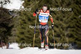 20.02.2019, Seefeld, Austria (AUT): Stephan Langer (BEL) - FIS nordic world ski championships, cross-country, 15km men, Seefeld (AUT). www.nordicfocus.com. © Modica/NordicFocus. Every downloaded picture is fee-liable.