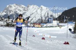 27.02.2019, Seefeld, Austria (AUT): Olzhas Klimin (KAZ) - FIS nordic world ski championships, cross-country, 15km men, Seefeld (AUT). www.nordicfocus.com. © THIBAUT/NordicFocus. Every downloaded picture is fee-liable.