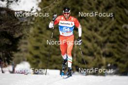 20.02.2019, Seefeld, Austria (AUT): Seyed Sattar Seyd (IRI) - FIS nordic world ski championships, cross-country, 15km men, Seefeld (AUT). www.nordicfocus.com. © Modica/NordicFocus. Every downloaded picture is fee-liable.