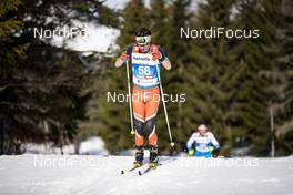 20.02.2019, Seefeld, Austria (AUT): Milos Colic (BIH) - FIS nordic world ski championships, cross-country, 15km men, Seefeld (AUT). www.nordicfocus.com. © Modica/NordicFocus. Every downloaded picture is fee-liable.