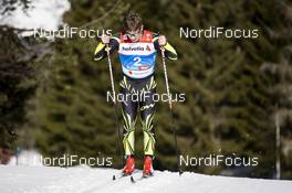 20.02.2019, Seefeld, Austria (AUT): Andrew Theall (COL) - FIS nordic world ski championships, cross-country, 15km men, Seefeld (AUT). www.nordicfocus.com. © Modica/NordicFocus. Every downloaded picture is fee-liable.