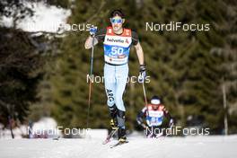 20.02.2019, Seefeld, Austria (AUT): Matias Zuloaga (ARG) - FIS nordic world ski championships, cross-country, 15km men, Seefeld (AUT). www.nordicfocus.com. © Modica/NordicFocus. Every downloaded picture is fee-liable.