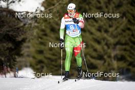 20.02.2019, Seefeld, Austria (AUT): Juan Carlos Aviles Solis (MEX) - FIS nordic world ski championships, cross-country, 15km men, Seefeld (AUT). www.nordicfocus.com. © Modica/NordicFocus. Every downloaded picture is fee-liable.