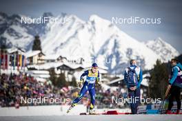 21.02.2019, Seefeld, Austria (AUT): Irina Bykova (KAZ) - FIS nordic world ski championships, cross-country, individual sprint, Seefeld (AUT). www.nordicfocus.com. © Modica/NordicFocus. Every downloaded picture is fee-liable.