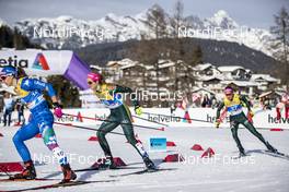 21.02.2019, Seefeld, Austria (AUT): Laura Gimmler (GER), Sofie Krehl (GER), (l-r)  - FIS nordic world ski championships, cross-country, individual sprint, Seefeld (AUT). www.nordicfocus.com. © Modica/NordicFocus. Every downloaded picture is fee-liable.