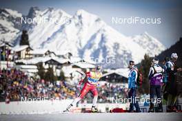 21.02.2019, Seefeld, Austria (AUT): Mari Eide (NOR) - FIS nordic world ski championships, cross-country, individual sprint, Seefeld (AUT). www.nordicfocus.com. © Modica/NordicFocus. Every downloaded picture is fee-liable.