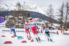 21.02.2019, Seefeld, Austria (AUT): Emil Iversen (NOR), Richard Jouve (FRA), (l-r)  - FIS nordic world ski championships, cross-country, individual sprint, Seefeld (AUT). www.nordicfocus.com. © Modica/NordicFocus. Every downloaded picture is fee-liable.