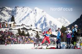 21.02.2019, Seefeld, Austria (AUT): Natalia Nepryaeva (RUS) - FIS nordic world ski championships, cross-country, individual sprint, Seefeld (AUT). www.nordicfocus.com. © Modica/NordicFocus. Every downloaded picture is fee-liable.