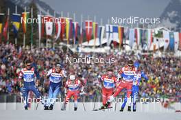 21.02.2019, Seefeld, Austria (AUT): Johannes Hoesflot Klaebo (NOR) - FIS nordic world ski championships, cross-country, individual sprint, Seefeld (AUT). www.nordicfocus.com. © THIBAUT/NordicFocus. Every downloaded picture is fee-liable.