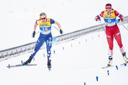 21.02.2019, Seefeld, Austria (AUT): Jessica Diggins (USA), Natalia Nepryaeva (RUS), (l-r)  - FIS nordic world ski championships, cross-country, individual sprint, Seefeld (AUT). www.nordicfocus.com. © Modica/NordicFocus. Every downloaded picture is fee-liable.