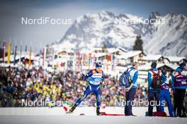 21.02.2019, Seefeld, Austria (AUT): Nikolay Chebotko (KAZ) - FIS nordic world ski championships, cross-country, individual sprint, Seefeld (AUT). www.nordicfocus.com. © Modica/NordicFocus. Every downloaded picture is fee-liable.