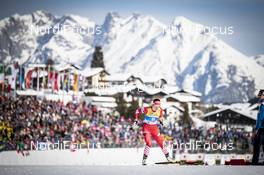 21.02.2019, Seefeld, Austria (AUT): Natalia Nepryaeva (RUS) - FIS nordic world ski championships, cross-country, individual sprint, Seefeld (AUT). www.nordicfocus.com. © Modica/NordicFocus. Every downloaded picture is fee-liable.