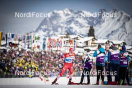 21.02.2019, Seefeld, Austria (AUT): Alexander Bolshunov (RUS) - FIS nordic world ski championships, cross-country, individual sprint, Seefeld (AUT). www.nordicfocus.com. © Modica/NordicFocus. Every downloaded picture is fee-liable.