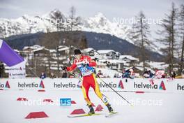 21.02.2019, Seefeld, Austria (AUT): Qiang Wang (CHN) - FIS nordic world ski championships, cross-country, individual sprint, Seefeld (AUT). www.nordicfocus.com. © Modica/NordicFocus. Every downloaded picture is fee-liable.