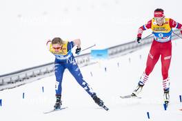 21.02.2019, Seefeld, Austria (AUT): Jessica Diggins (USA), Natalia Nepryaeva (RUS), (l-r)  - FIS nordic world ski championships, cross-country, individual sprint, Seefeld (AUT). www.nordicfocus.com. © Modica/NordicFocus. Every downloaded picture is fee-liable.