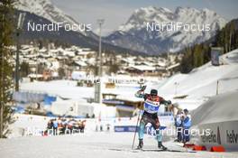 21.02.2019, Seefeld, Austria (AUT): Baptiste Gros (FRA) - FIS nordic world ski championships, cross-country, individual sprint, Seefeld (AUT). www.nordicfocus.com. © THIBAUT/NordicFocus. Every downloaded picture is fee-liable.
