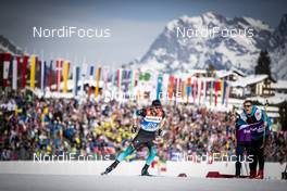 21.02.2019, Seefeld, Austria (AUT): Baptiste Gros (FRA) - FIS nordic world ski championships, cross-country, individual sprint, Seefeld (AUT). www.nordicfocus.com. © Modica/NordicFocus. Every downloaded picture is fee-liable.