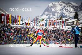 21.02.2019, Seefeld, Austria (AUT): Lin Bao (CHN) - FIS nordic world ski championships, cross-country, individual sprint, Seefeld (AUT). www.nordicfocus.com. © Modica/NordicFocus. Every downloaded picture is fee-liable.