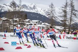 21.02.2019, Seefeld, Austria (AUT): Oskar Svensson (SWE), Alex Harvey (CAN), (l-r)  - FIS nordic world ski championships, cross-country, individual sprint, Seefeld (AUT). www.nordicfocus.com. © Modica/NordicFocus. Every downloaded picture is fee-liable.