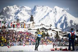 21.02.2019, Seefeld, Austria (AUT): Victoria Carl (GER) - FIS nordic world ski championships, cross-country, individual sprint, Seefeld (AUT). www.nordicfocus.com. © Modica/NordicFocus. Every downloaded picture is fee-liable.