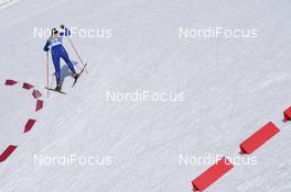 21.02.2019, Seefeld, Austria (AUT): Kunduz Abdykadyrova (KGZ) - FIS nordic world ski championships, cross-country, individual sprint, Seefeld (AUT). www.nordicfocus.com. © THIBAUT/NordicFocus. Every downloaded picture is fee-liable.