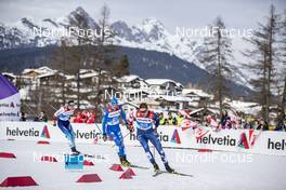 21.02.2019, Seefeld, Austria (AUT): Stefan Zelger (ITA), Kevin Bolger (USA), (l-r)  - FIS nordic world ski championships, cross-country, individual sprint, Seefeld (AUT). www.nordicfocus.com. © Modica/NordicFocus. Every downloaded picture is fee-liable.
