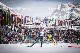 21.02.2019, Seefeld, Austria (AUT): Albert Jonsson (ISL) - FIS nordic world ski championships, cross-country, individual sprint, Seefeld (AUT). www.nordicfocus.com. © Modica/NordicFocus. Every downloaded picture is fee-liable.
