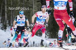 03.03.2019, Seefeld, Austria (AUT): Maurice Manificat (FRA), Martin Johnsrud Sundby (NOR), (l-r)  - FIS nordic world ski championships, cross-country, mass men, Seefeld (AUT). www.nordicfocus.com. © Modica/NordicFocus. Every downloaded picture is fee-liable.