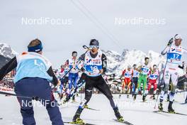03.03.2019, Seefeld, Austria (AUT): Keishin Yoshida (JPN), Daniel Rickardsson (SWE), (l-r)  - FIS nordic world ski championships, cross-country, mass men, Seefeld (AUT). www.nordicfocus.com. © Modica/NordicFocus. Every downloaded picture is fee-liable.