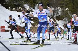03.03.2019, Seefeld, Austria (AUT): Roman Furger (SUI) - FIS nordic world ski championships, cross-country, mass men, Seefeld (AUT). www.nordicfocus.com. © THIBAUT/NordicFocus. Every downloaded picture is fee-liable.