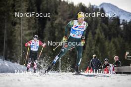 03.03.2019, Seefeld, Austria (AUT): Andreas Katz (GER) - FIS nordic world ski championships, cross-country, mass men, Seefeld (AUT). www.nordicfocus.com. © Modica/NordicFocus. Every downloaded picture is fee-liable.