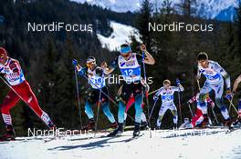 03.03.2019, Seefeld, Austria (AUT): Clement Parisse (FRA) - FIS nordic world ski championships, cross-country, mass men, Seefeld (AUT). www.nordicfocus.com. © THIBAUT/NordicFocus. Every downloaded picture is fee-liable.