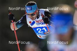 03.03.2019, Seefeld, Austria (AUT): Robin Duvillard (FRA) - FIS nordic world ski championships, cross-country, mass men, Seefeld (AUT). www.nordicfocus.com. © THIBAUT/NordicFocus. Every downloaded picture is fee-liable.