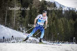 03.03.2019, Seefeld, Austria (AUT): Roman Furger (SUI) - FIS nordic world ski championships, cross-country, mass men, Seefeld (AUT). www.nordicfocus.com. © Modica/NordicFocus. Every downloaded picture is fee-liable.