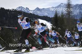 03.03.2019, Seefeld, Austria (AUT): Adrien Backscheider (FRA) - FIS nordic world ski championships, cross-country, mass men, Seefeld (AUT). www.nordicfocus.com. © THIBAUT/NordicFocus. Every downloaded picture is fee-liable.