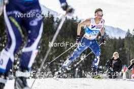 03.03.2019, Seefeld, Austria (AUT): Adam Martin (USA) - FIS nordic world ski championships, cross-country, mass men, Seefeld (AUT). www.nordicfocus.com. © Modica/NordicFocus. Every downloaded picture is fee-liable.