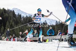 03.03.2019, Seefeld, Austria (AUT): Maurice Manificat (FRA) - FIS nordic world ski championships, cross-country, mass men, Seefeld (AUT). www.nordicfocus.com. © Modica/NordicFocus. Every downloaded picture is fee-liable.