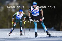 03.03.2019, Seefeld, Austria (AUT): Maurice Manificat (FRA) - FIS nordic world ski championships, cross-country, mass men, Seefeld (AUT). www.nordicfocus.com. © THIBAUT/NordicFocus. Every downloaded picture is fee-liable.