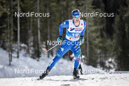 03.03.2019, Seefeld, Austria (AUT): Giandomenico Salvadori (ITA) - FIS nordic world ski championships, cross-country, mass men, Seefeld (AUT). www.nordicfocus.com. © Modica/NordicFocus. Every downloaded picture is fee-liable.
