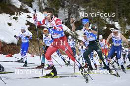 03.03.2019, Seefeld, Austria (AUT): Denis Spitsov (RUS) - FIS nordic world ski championships, cross-country, mass men, Seefeld (AUT). www.nordicfocus.com. © THIBAUT/NordicFocus. Every downloaded picture is fee-liable.