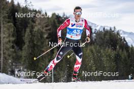 03.03.2019, Seefeld, Austria (AUT): Evan Palmer-Charrette (CAN) - FIS nordic world ski championships, cross-country, mass men, Seefeld (AUT). www.nordicfocus.com. © Modica/NordicFocus. Every downloaded picture is fee-liable.