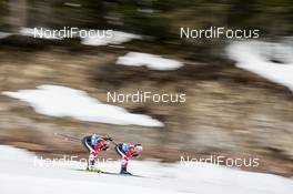 02.03.2019, Seefeld, Austria (AUT): Dahria Beatty (CAN), Emily Nishikawa (CAN), (l-r)  - FIS nordic world ski championships, cross-country, mass women, Seefeld (AUT). www.nordicfocus.com. © Modica/NordicFocus. Every downloaded picture is fee-liable.