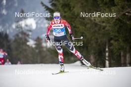 02.03.2019, Seefeld, Austria (AUT): Katherine Stewart-Jones (CAN) - FIS nordic world ski championships, cross-country, mass women, Seefeld (AUT). www.nordicfocus.com. © Modica/NordicFocus. Every downloaded picture is fee-liable.