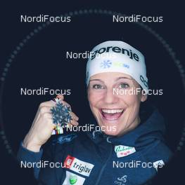 26.02.2019, Seefeld, Austria (AUT): Katja Visnar (SLO) - FIS nordic world ski championships, cross-country, medals, Seefeld (AUT). www.nordicfocus.com. © Modica/NordicFocus. Every downloaded picture is fee-liable.