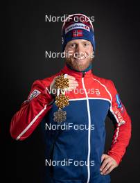 01.03.2019, Seefeld, Austria (AUT): Martin Johnsrud Sundby (NOR) - FIS nordic world ski championships, cross-country, medals, Seefeld (AUT). www.nordicfocus.com. Free handout image for editorial use for print and online media. No secondary purchase. © GEPA-pictures/WSC Seefeld 2019 